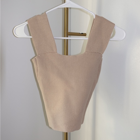 Love Bonito - Febby Knit Reversible Crop Top - Picture 5 of 6